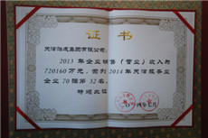 2014天津服務(wù)業(yè)企業(yè)70強(qiáng)證書.jpg